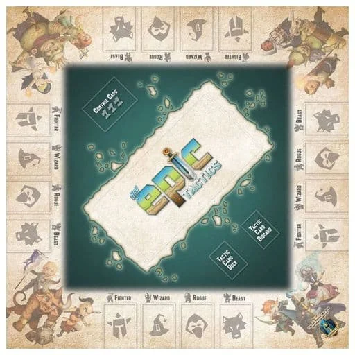 Caja del juego Tiny Epic Tactics: Game Mat