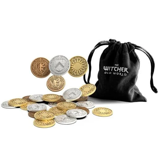 Caja del juego The Witcher Old World - Metal Coins