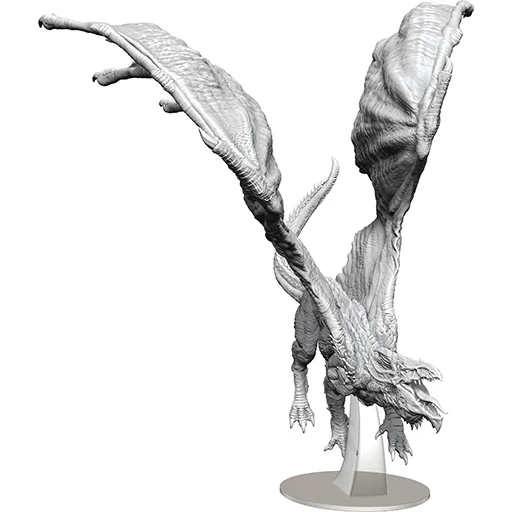 Caja del juego D&D Nolzur's Miniatures: W15 Adult White Dragon