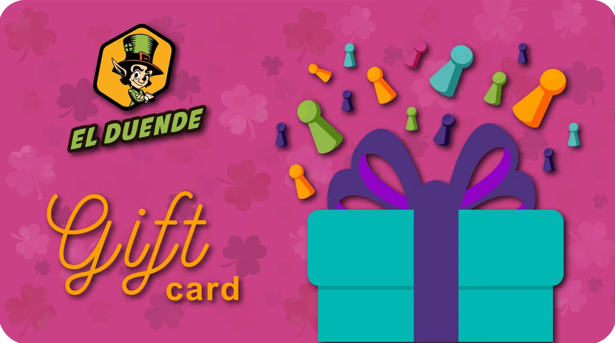 Caja del juego Tarjeta de regalo