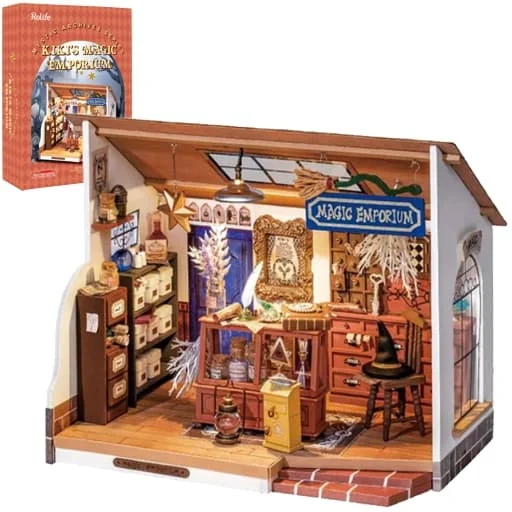 Caja del juego Rolife Kiki's Magic Emporium Miniature House Kit