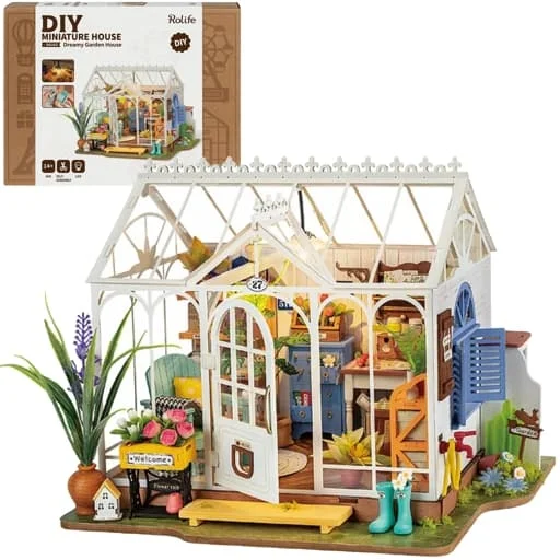 Caja del juego Rolife Dreamy Garden House Miniature House Kit