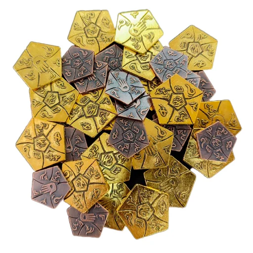 Caja del juego Sleeping Gods - Monedas Metálicas