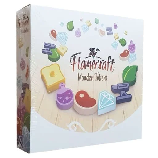 Caja del juego Flamecraft: Deluxe Components - Wooden Tokens
