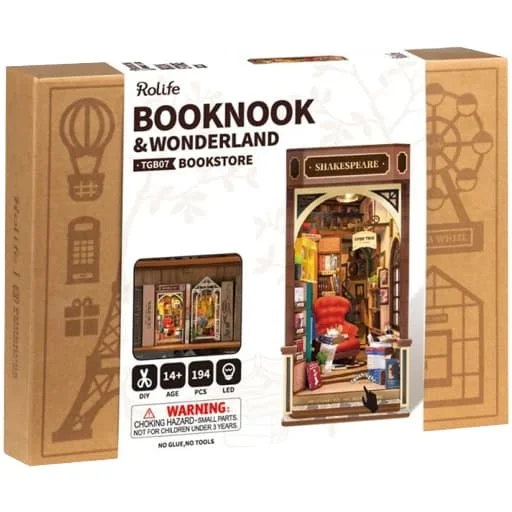 Caja del juego Rolife Booknook & Wonderland Garden House
