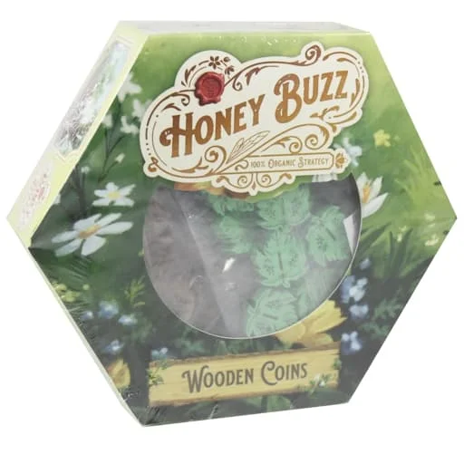 Caja del juego Honey Buzz Wooden Coins