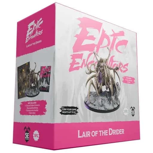 Caja del juego Epic Encounters: Lair of the Drider