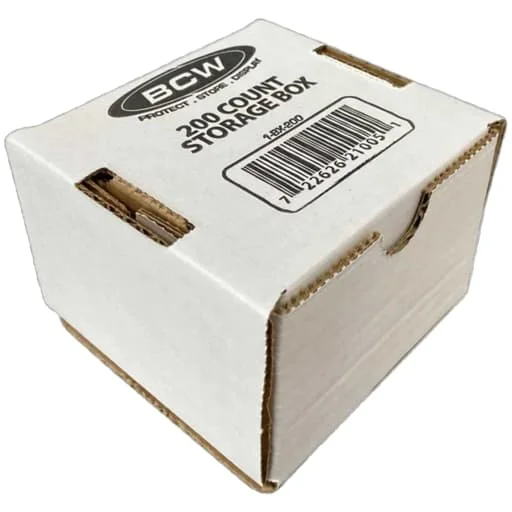 Caja del juego BCW 200 Count Storage Box