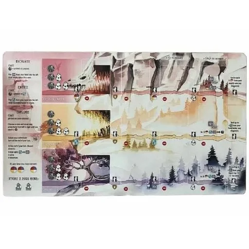 Caja del juego Wyrmspan: Natural Rubber Playmat
