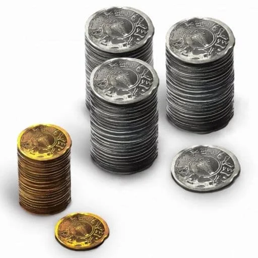 Caja del juego Pax Viking Metal Coins