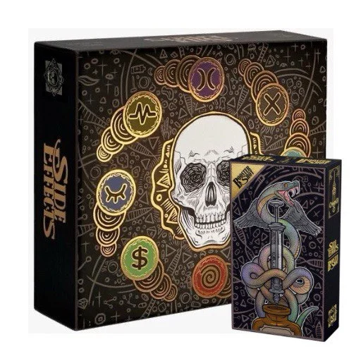 Caja del juego Side Effects + Booster Shot