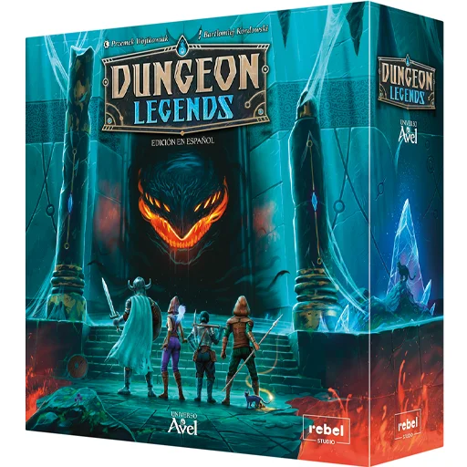 Caja del juego Dungeon Legends en Español