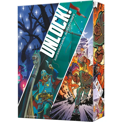 Caja del juego Unlock: Supernatural Adventures
