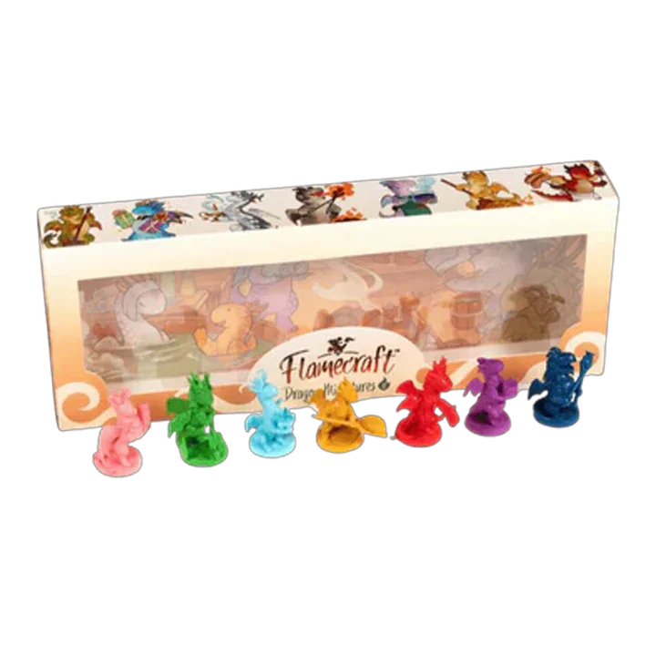 Caja del juego Flamecraft: Deluxe Components - Dragon Miniatures