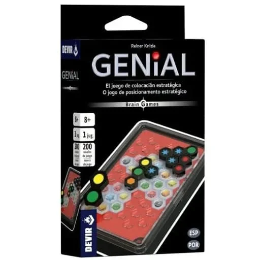 Caja del juego Genial Brain Game