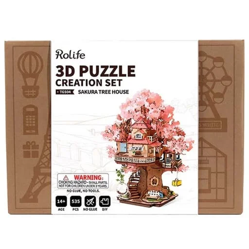 Caja del juego Rolife - Sakura Tree House