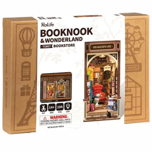 Caja del juego Rolife Book Nook & Wonderland