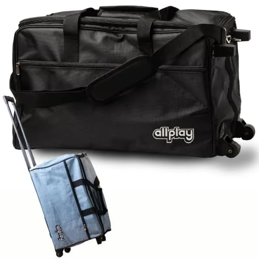 Caja del juego Rolling Board Game Bag - Carbon Fiber Black