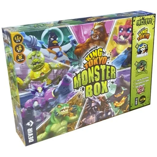 Caja del juego King of Tokyo: Monster Box