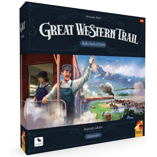 Caja del juego Great Western Trail: Rieles hacia el norte