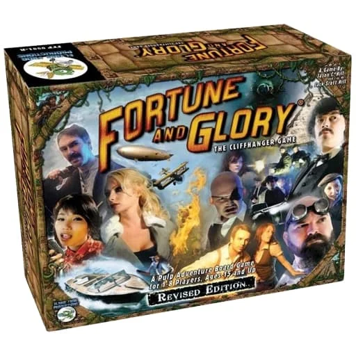Caja del juego Fortune and Glory: The Cliffhanger Game