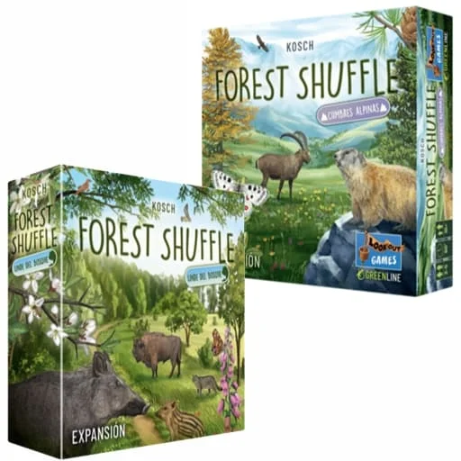 Caja del juego Forest Shuffle: Alpine