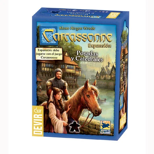 Caja del juego Carcassonne: Inns & Cathedrals