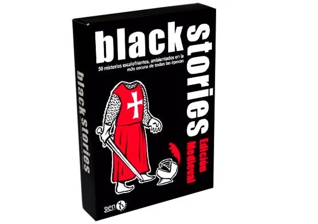 Caja del juego Black Stories: Edición Medieval