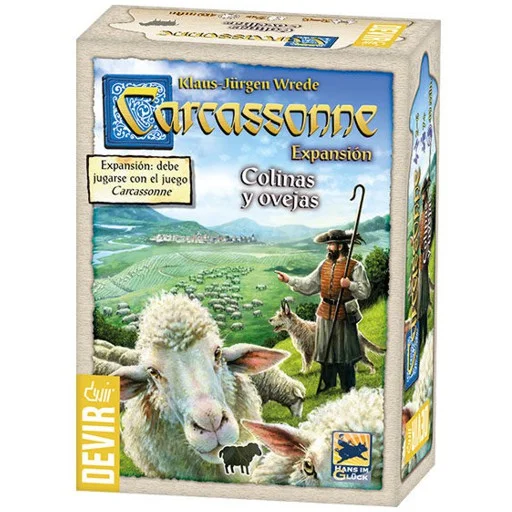 Caja del juego Carcassonne: Sheep & Shepherds