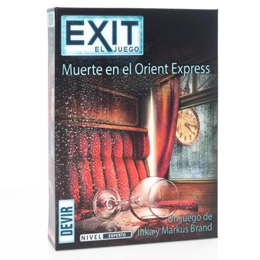 Caja del juego EXIT: El Juego – Muerte en el Orient Express