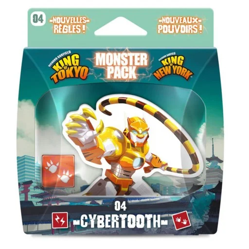 Caja del juego King of Tokyo/New York: Monster Pack – Cybertooth