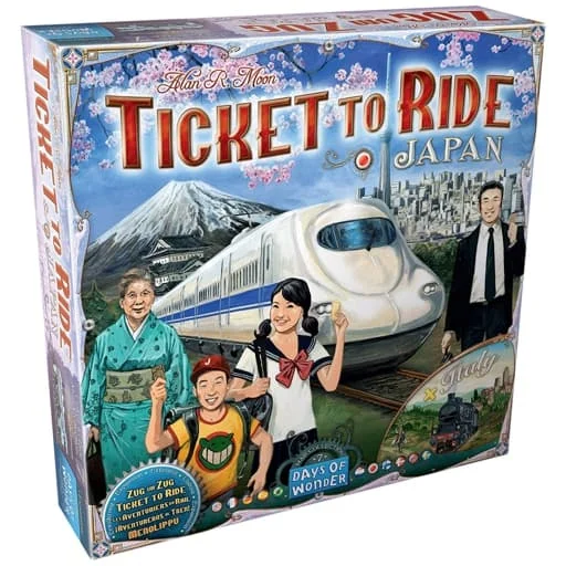 Caja del juego Ticket to Ride Map Collection 7: Japan & Italy