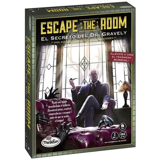 Caja del juego Escape The Room: El secreto del Dr. Gravely