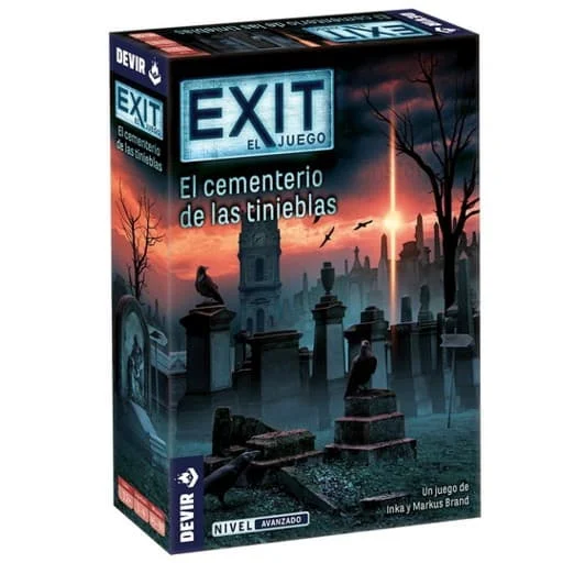 Caja del juego EXIT: El Juego – El cementerio de las tinieblas