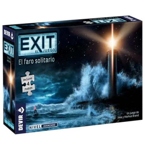 Caja del juego EXIT: The Game + Puzzle – The Deserted Lighthouse