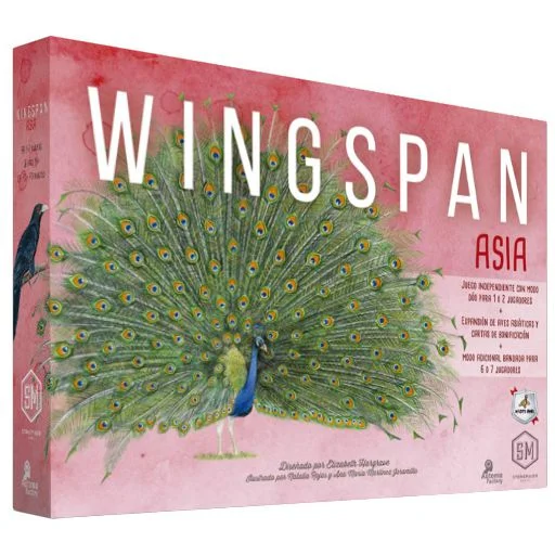 Caja del juego Wingspan Asia