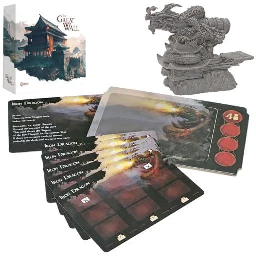 Caja del juego The Great Wall: Iron Dragon