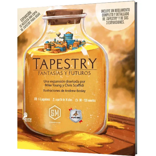 Caja del juego Tapestry: Fantasías y Futuros
