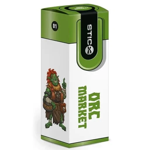 Caja del juego SticX Games: Orc Market