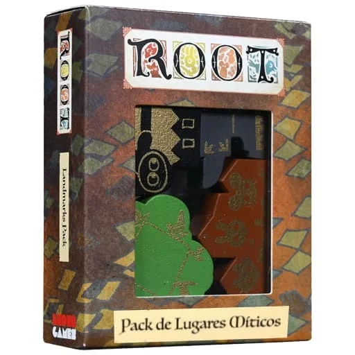 Caja del juego Root: Pack de Lugares Míticos
