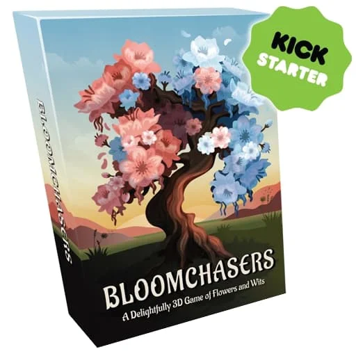 Caja del juego Bloomchasers: A Delightful 3D Tree Game of Flowers and Wits