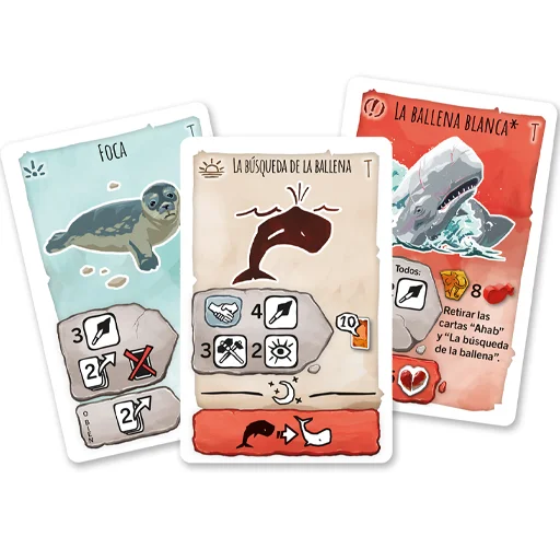 Caja del juego Paleo: La Ballena Blanca