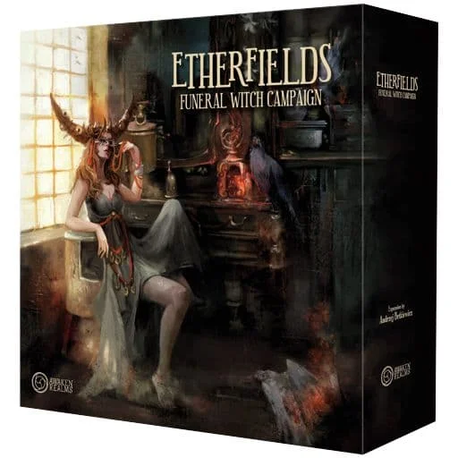 Caja del juego Etherfields:Campaña de la Bruja Funeraria