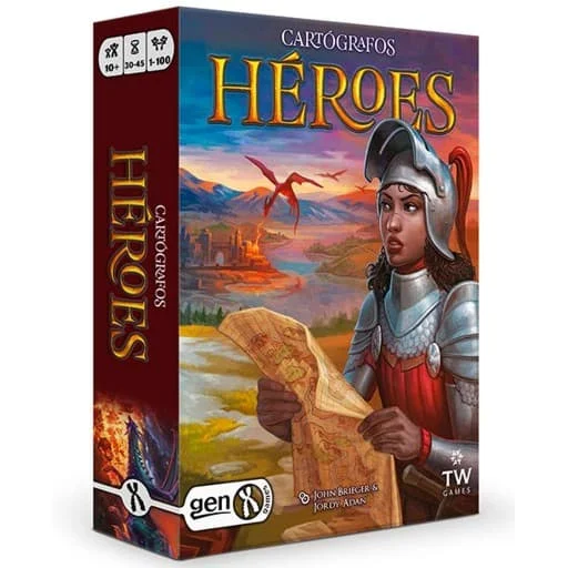 Caja del juego Cartographers Heroes