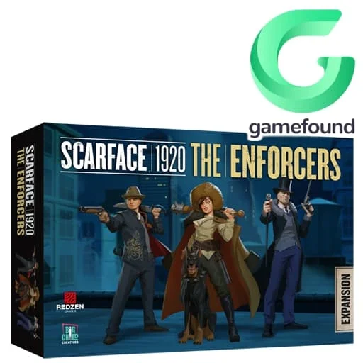 Caja del juego Scarface 1920. Expansión Los Ejecutores
