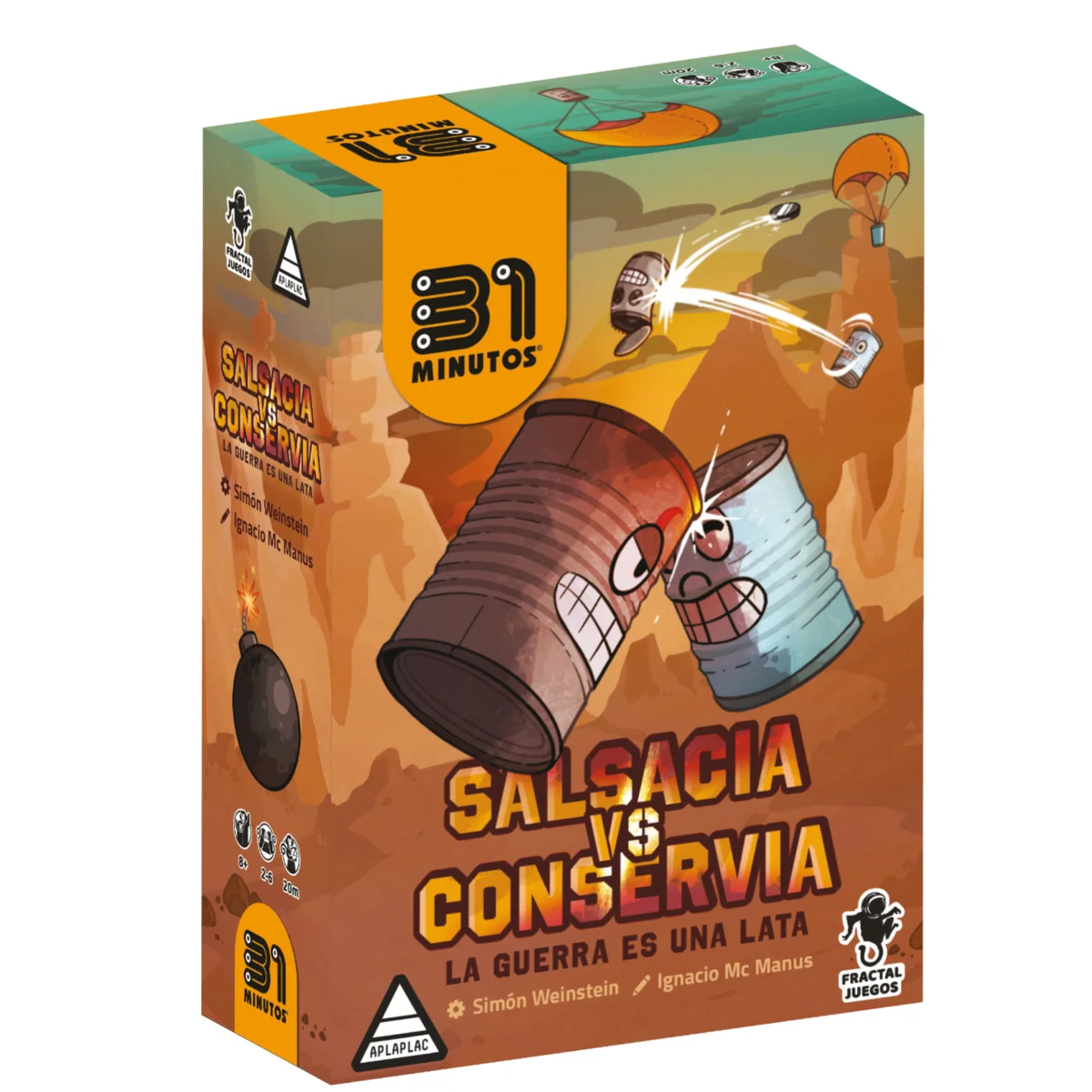 Caja del juego Salsacia vs Conservia