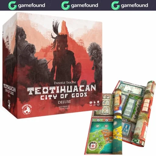 Caja del juego Teotihuacan: City of Gods – Deluxe Master Set