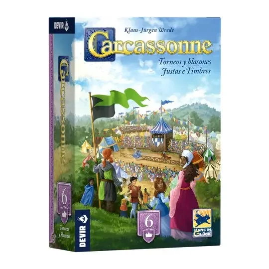 Caja del juego Carcassonne: Jousts & Crests