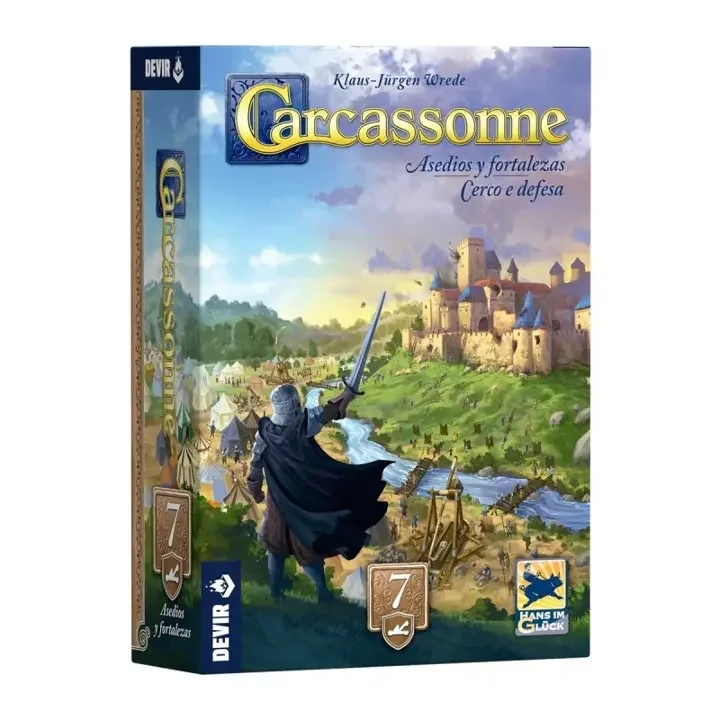 Caja del juego Carcassonne: Siege & Defense