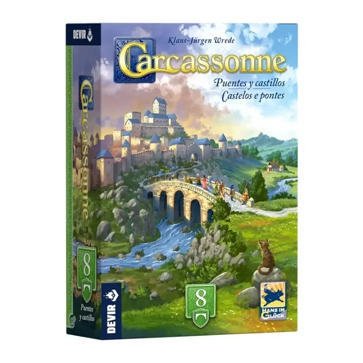 Caja del juego Carcassonne: Castles & Bridges